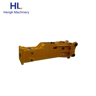 HL185 ชิ้นส่วนอะไหล่การขุดที่มีอายุการใช้งานยาวนาน All Series Excavator Heavy Duty Concrete Rock Stone ค้อนไฮดรอลิก