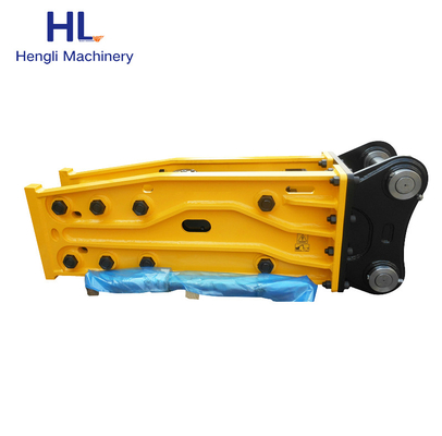 HL53 10 ตันรถขุดขนาดเล็กไฮดรอลิกเบรกเกอร์ Quick Coupler ไฮดรอลิกเบรกเกอร์ค้อนเฉือน