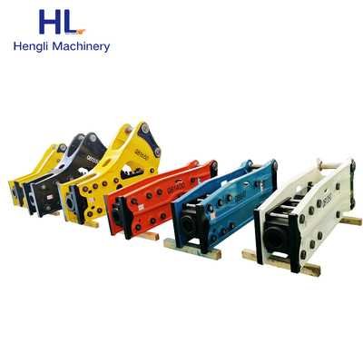 HL175 Oem ค้อนทุบไฮดรอลิกสำหรับรถตักแบบมีล้อเลื่อน