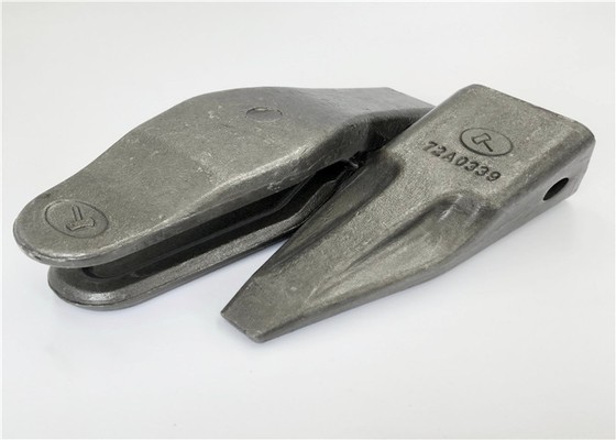 Alloy Steel Excavator Bucket Parts , LG50 Excavator Bucket Tips Lost Wax Casting