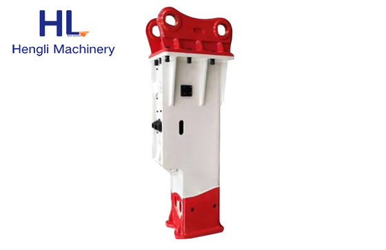 HL68 เครื่องจักรก่อสร้างค้อนไฮดรอลิกเบรกเกอร์คอนกรีตคุณภาพสูง