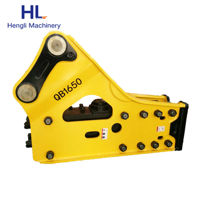 HL165 การออกแบบใหม่ยอดนิยมประเภทเงียบเครื่องจักรชิ้นส่วนรถขุดไฮดรอลิกเบรกเกอร์ค้อนทุกยี่ห้อรถขุดมือสอง