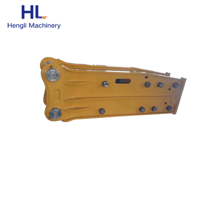 HL185 ชิ้นส่วนอะไหล่การขุดที่มีอายุการใช้งานยาวนาน All Series Excavator Heavy Duty Concrete Rock Stone ค้อนไฮดรอลิก