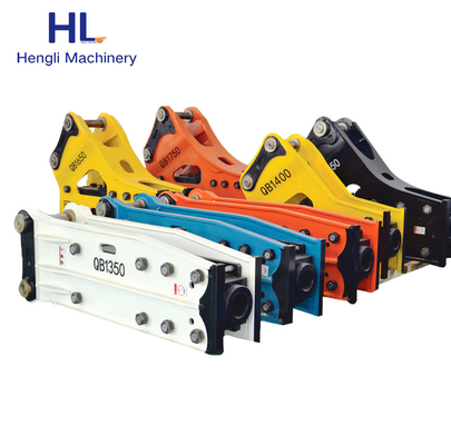 Forging Excavator Backhoe Breaker เครื่องตัดหินไฮดรอลิก