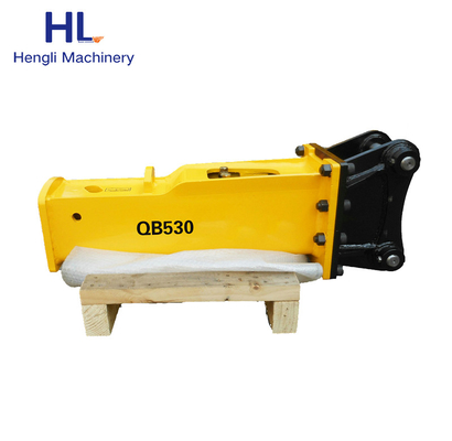 HL53 รถขุดไฮดรอลิกเบรกเกอร์ Rock Breaking Machines กล่อง Silence Type