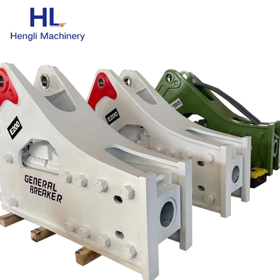 HL200 Forging ไฮดรอลิกยุทธวิธี Breaker ขนาดเล็กสำหรับงานก่อสร้าง