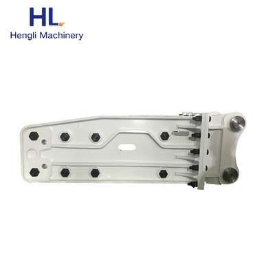 เครื่องตัดไฮดรอลิกสำหรับรถขุดเจาะแบบ High Abrasive RM125 Top Type Rock Stone Splitter
