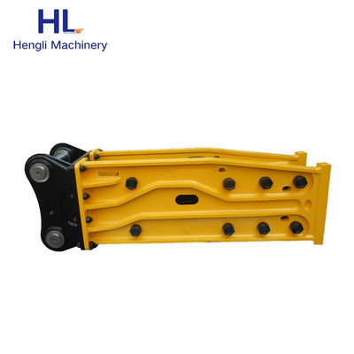 HL150 Digger Rock Breaker Drop Concrete Backhoe Rock Breaking รถขุดขนาดเล็ก Hammer Hydraulic Breaker